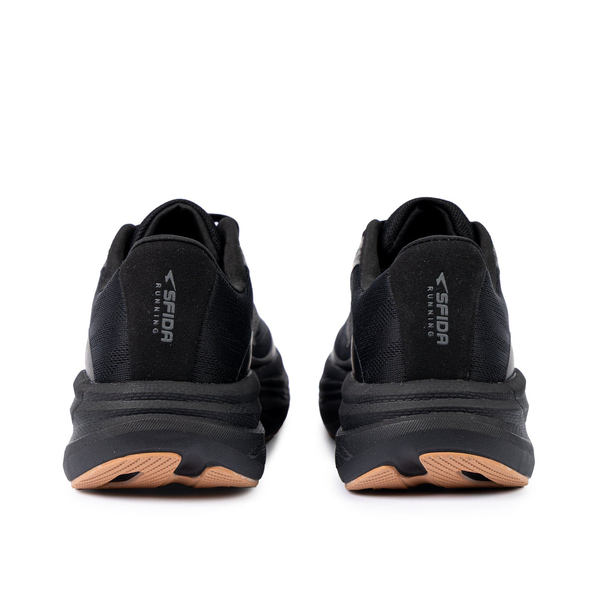 Sfida Arcana Mens Runners - Black/Tan (Running Shoes/Sneakers)