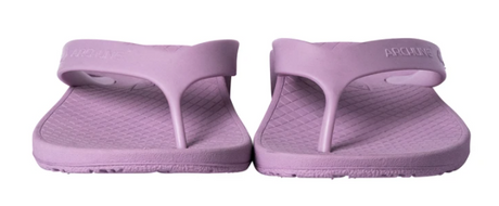 Archline Orthotic Flip Flops - Lilac Purple (Slip On Orthopedic Thongs w/ Arch Support)
