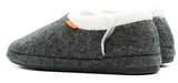 ARCHLINE Orthotic Slippers CLOSED Arch Scuffs Orthopedic Moccasins Shoes in Grey Marle