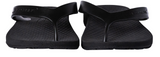ARCHLINE Orthotic Thongs Arch Support Shoes Footwear Flip Flops Orthopedic - Black/Black