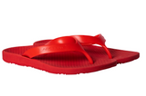 ARCHLINE Orthotic Thongs Arch Support Shoes Footwear Flip Flops Orthopedic - Red/Red 
