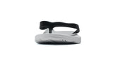 ARCHLINE Orthotic Thongs Arch Support Shoes Footwear Flip Flops Orthopedic - White/Black