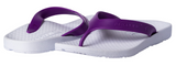 ARCHLINE Orthotic Thongs Arch Support Shoes Footwear Flip Flops Orthopedic - White/Fuchsia