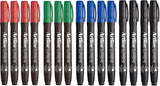 2x 15pcs (30pcs Total) Artline Supreme Permanent Markers - Assorted Colours