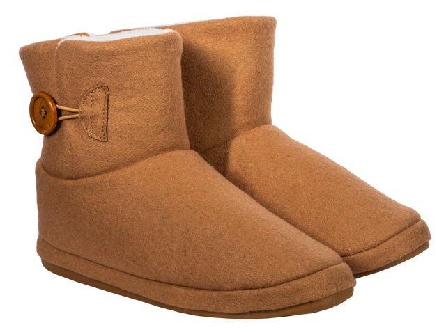 Archline Orthotic UGG Boots Slippers Arch Support Warm Orthopedic Shoes - Chestnut