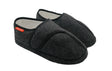 Archline Orthotic Plus Closed Slippers w/ Strap - Charcoal (Orthopedic Footbed w/ Arch Support)