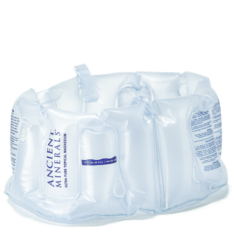 Ancient Minerals Inflatable Magnesium Foothbath Kit with Mag Flakes