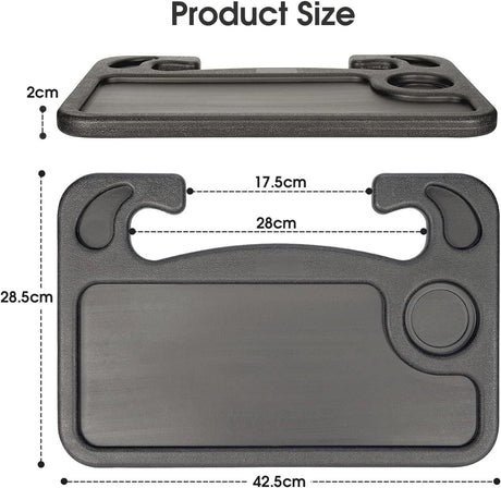 Multi Function Handy Car Table Tray Stand Laptop Drink Holder Eating Food Desk
