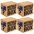 4x Australian Mystery Gift Box Bulk Pack - Assorted Australiana Products Hamper (Australia Day)