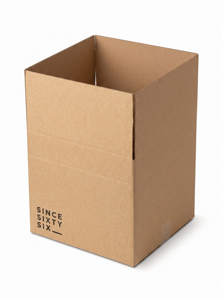 10x Height Adjustable Corrugated Cardboard Moving & Storage Boxes (45 x 45 x 40/30cm)