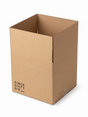 10x Height Adjustable Corrugated Cardboard Moving & Storage Boxes (45 x 45 x 40/30cm)