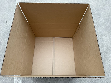 15x Height Adjustable Corrugated Cardboard Moving & Storage Boxes (46 x 49 x 30/21cm)