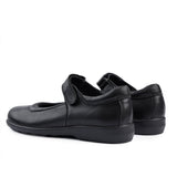 Sfida Ava 2 Senior Kids Leather Mary Jane School Shoes - Black (Girls)