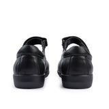 Sfida Ava 2 Senior Kids Leather Mary Jane School Shoes - Black (Girls)