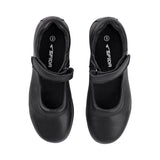 Sfida Ava 2 Junior Kids Leather Mary Jane School Shoes - Black (Girls)