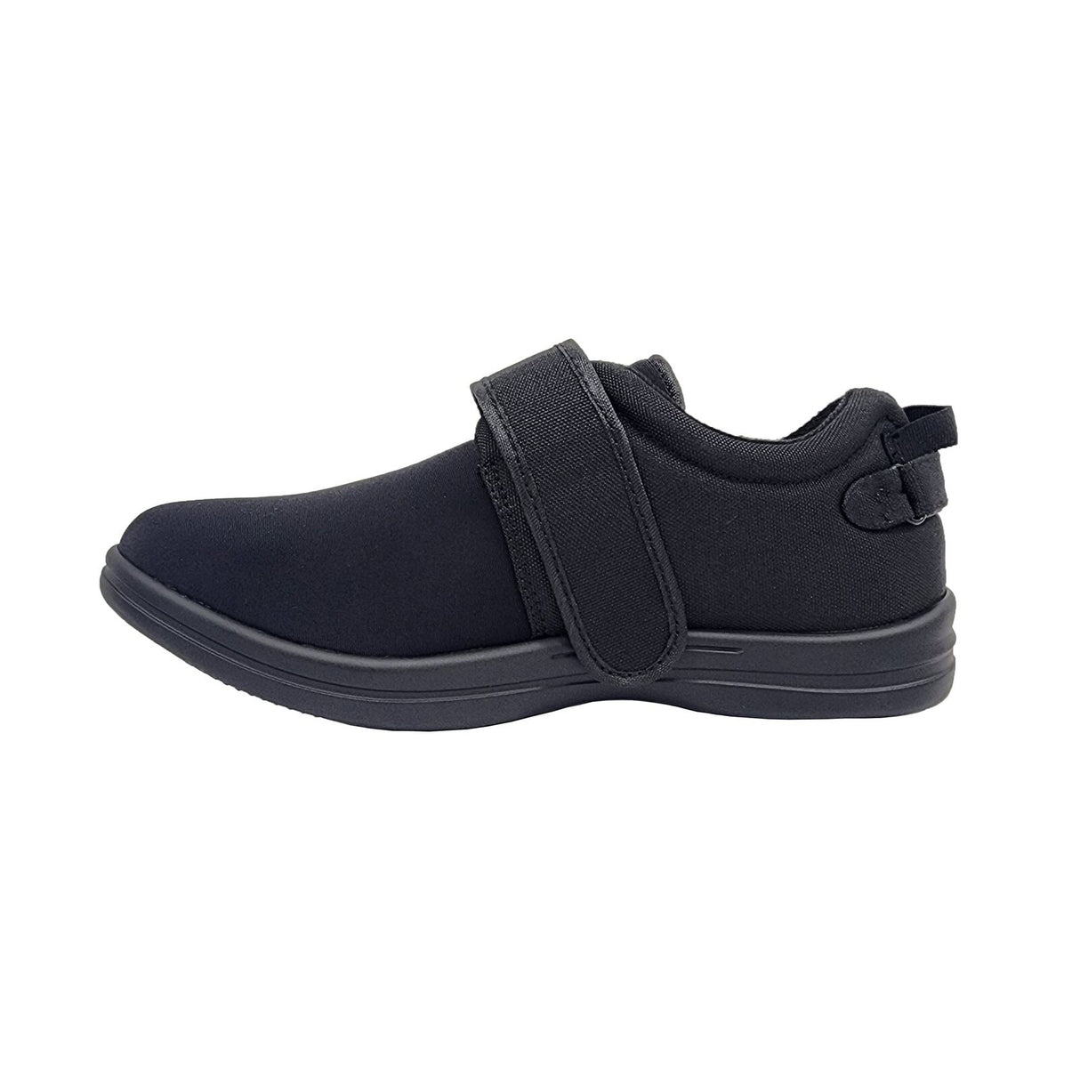 Axign Stretch Walker Diabetic Stretch w/ Orthotic Walking Shoes in Black