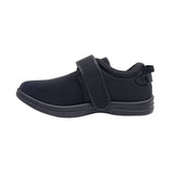 Axign Stretch Walker Diabetic Stretch w/ Orthotic Walking Shoes in Black
