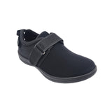 Axign Stretch Walker Diabetic Stretch w/ Orthotic Walking Shoes in Black