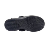 Axign Stretch Walker Diabetic Stretch w/ Orthotic Walking Shoes in Black