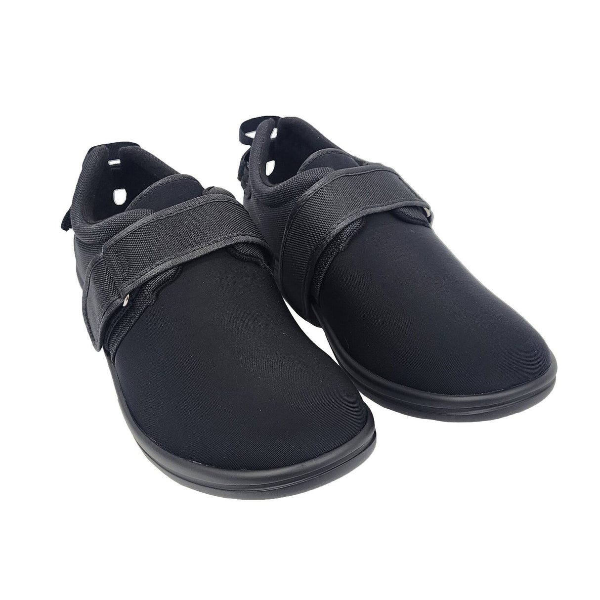 Axign Stretch Walker Diabetic Stretch w/ Orthotic Walking Shoes in Black