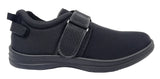 Axign Stretch Walker Diabetic Stretch w/ Orthotic Walking Shoes in Black