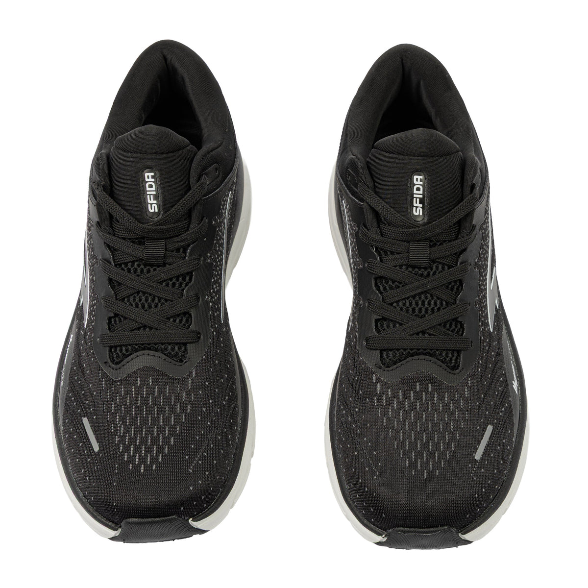 Sfida Axion Womens Runners - Black/White (Running Shoes/Sneakers)