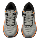 Sfida Axion Boys Lace Up Runners - Grey/Black/Orange (Kids Sneakers/Shoes)