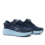 Sfida Axion Boys V Strap Runners - Navy/Sky (Kids Sneakers/Shoes)