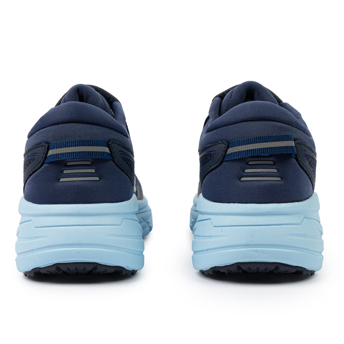 Sfida Axion Boys V Strap Runners - Navy/Sky (Kids Sneakers/Shoes)