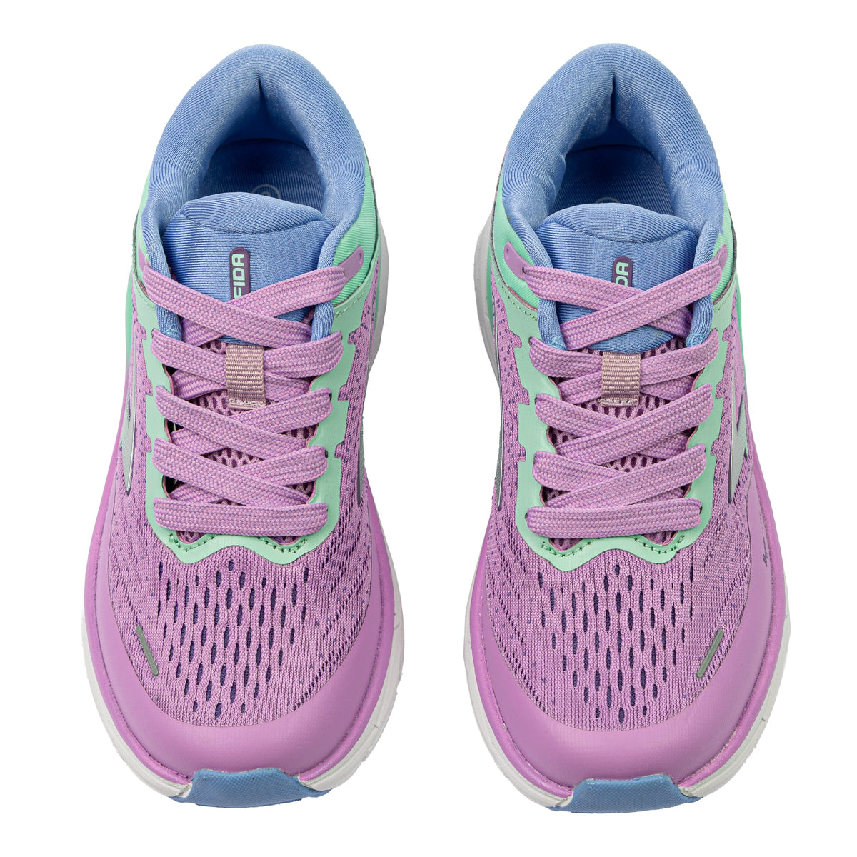 Sfida Axion Girls Lace Up Runners - Lilac/Mint (Kids Sneakers/Shoes)