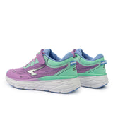 Sfida Axion Girls V Strap Runners - Lilac/Mint (Kids Sneakers/Shoes)