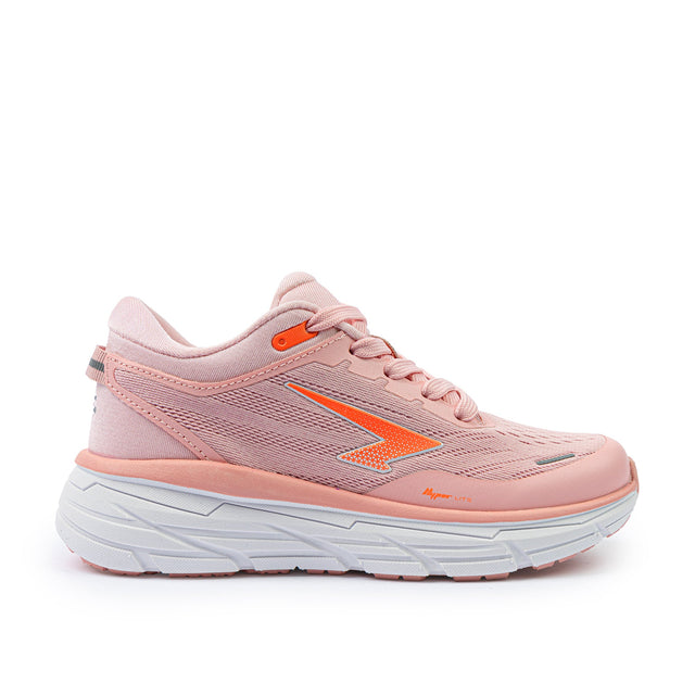 Sfida Axion Girls Lace Up Runners - Pink/Peach (Kids Sneakers/Shoes) - PINK/PEACH
