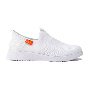 Axign Slipstream Orthotic Shoes - White (Lightweight Slip-On Sneakers)
