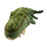 Bocchetta Agro 80cm Crocodile Plush Toy - Green (Australian Stuffed Animal Souvenir Gift)