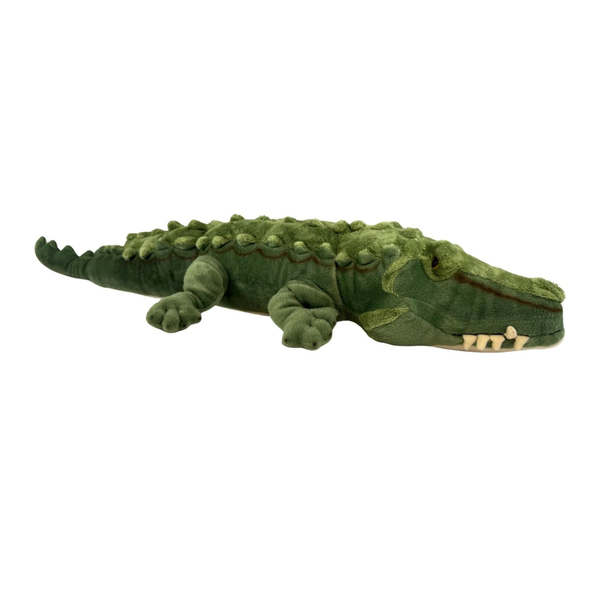 Bocchetta Agro 80cm Crocodile Plush Toy - Green (Australian Stuffed Animal Souvenir Gift)