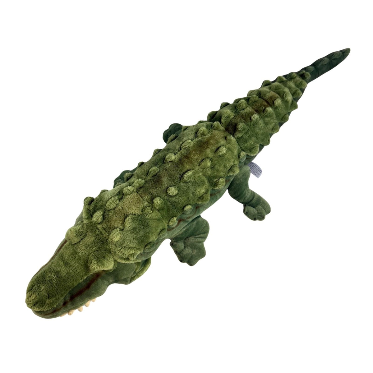 Bocchetta Agro 80cm Crocodile Plush Toy - Green (Australian Stuffed Animal Souvenir Gift)
