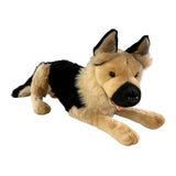Bocchetta Apollo 64cm German Shepherd with Satin Pocket Plush Toy (Realistic Stuffed Animal Dog Gift)