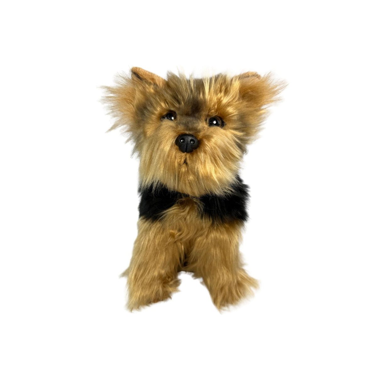 Bocchetta Archie 28cm Sitting Yorkshire Terrier Plush Toy (Realistic Stuffed Animal Dog Gift)