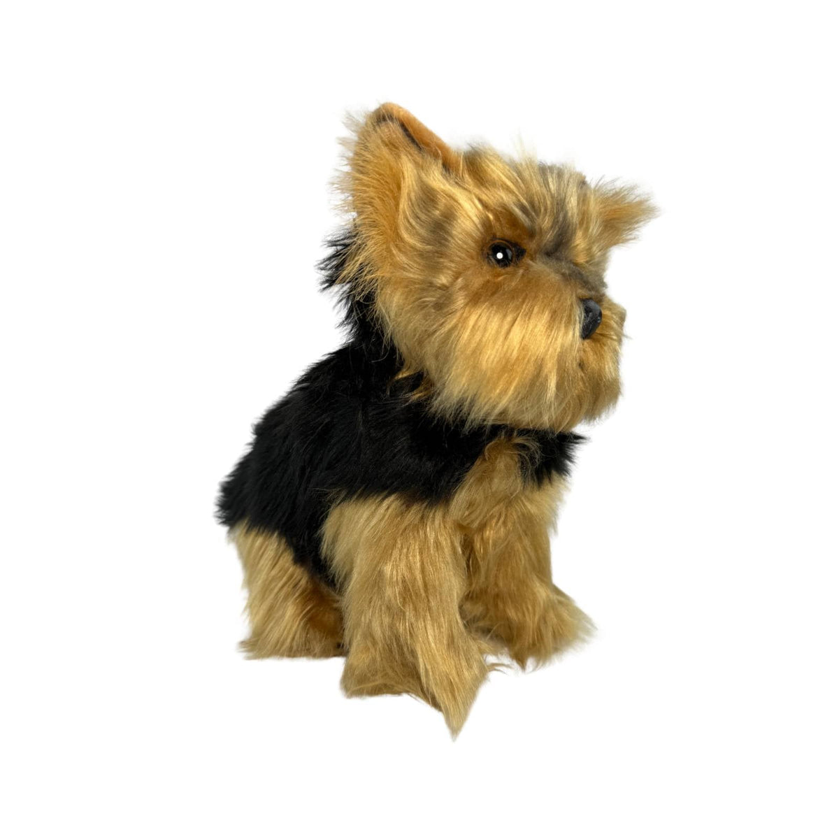 Bocchetta Archie 28cm Sitting Yorkshire Terrier Plush Toy (Realistic Stuffed Animal Dog Gift)