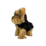 Bocchetta Archie 28cm Sitting Yorkshire Terrier Plush Toy (Realistic Stuffed Animal Dog Gift)