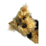 Bocchetta Archie 28cm Sitting Yorkshire Terrier Plush Toy (Realistic Stuffed Animal Dog Gift)
