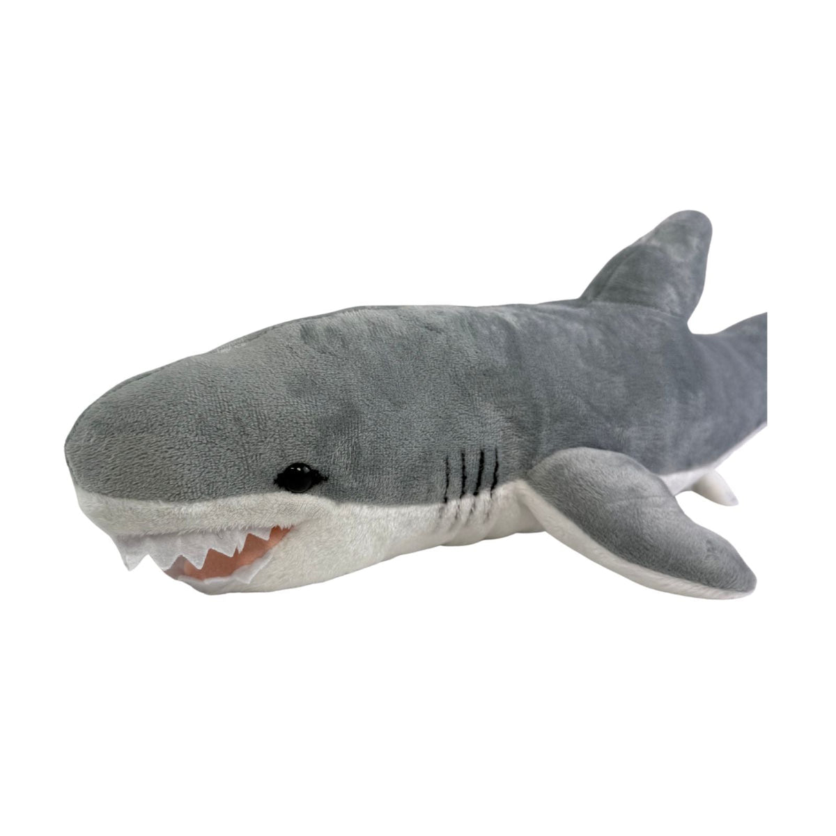 Bocchetta Arctic 48cm Great White Shark Plush Toy (Realistic Stuffed Animal Sea Life Gift)