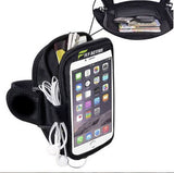 Fly Active Running Armband Pocket - Black (Phone, Key & Cash Holder)