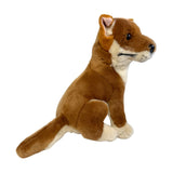 Bocchetta Arnie 18cm Sitting Dingo Plush Toy - Tan (Australian Stuffed Animal Souvenir Gift)