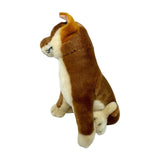 Bocchetta Arnie 18cm Sitting Dingo Plush Toy - Tan (Australian Stuffed Animal Souvenir Gift)