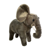 Bocchetta Arthur 27cm Elephant Plush Toy (Realistic Stuffed Animal Wildlife Gift)