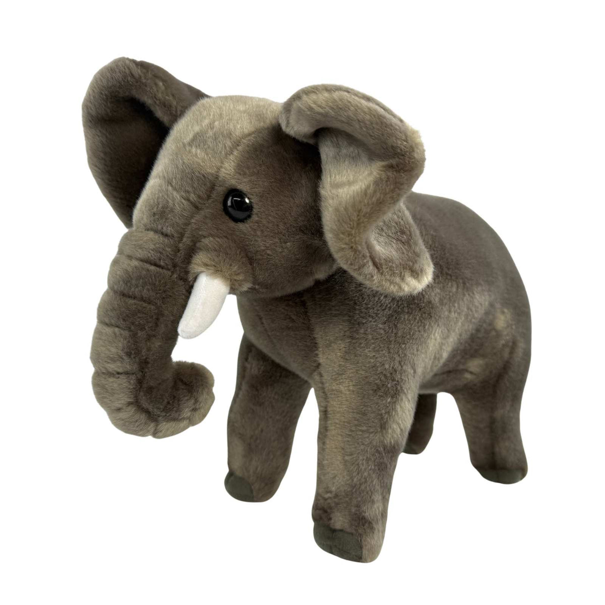 Bocchetta Arthur 27cm Elephant Plush Toy (Realistic Stuffed Animal Wildlife Gift)