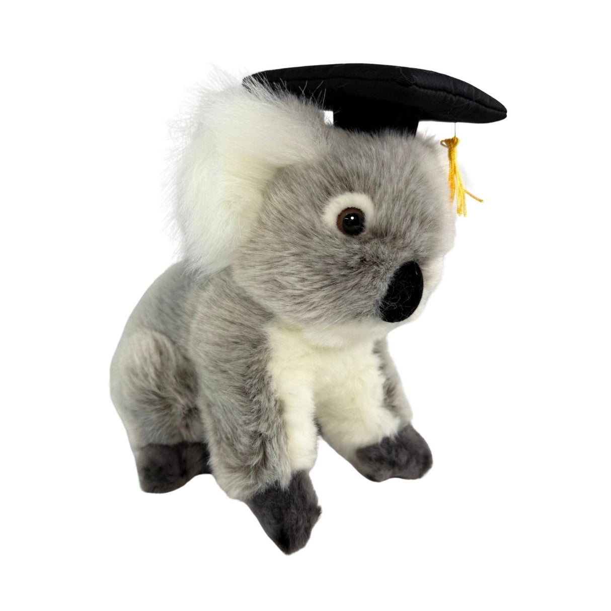 Bocchetta Athena 20cm Graduation Koala Plush Toy - Grey (Stuffed Animal Graduation Gift)
