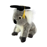 Bocchetta Athena 20cm Graduation Koala Plush Toy - Grey (Stuffed Animal Graduation Gift)