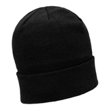 Portwest Insulatex Beanie Thermal Insulated Acrylic Hat Warm Winter Cap Knit - Black - Black